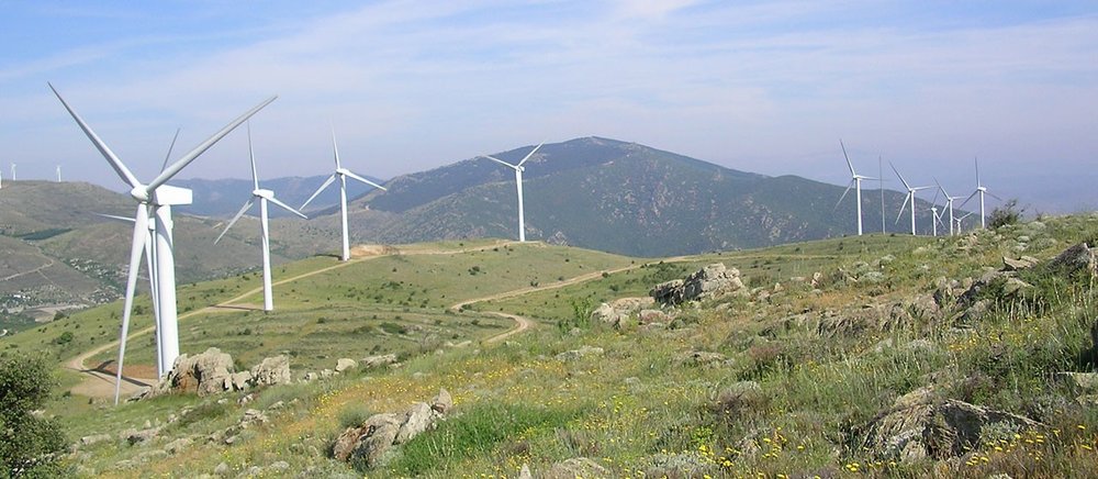 Empieza la construcción de cuatro nuevos parques eólicos en la provincia de Zaragoza, en España